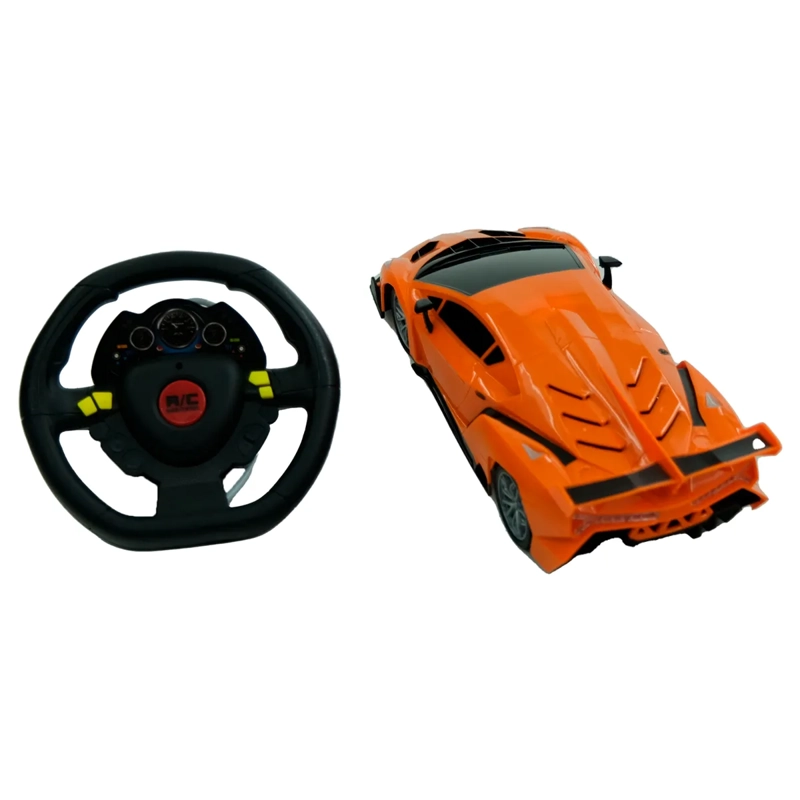 AUTO RADIO CONTROLADO 1 A 18 SUPER RACER EBX C/VOLANTE - 2