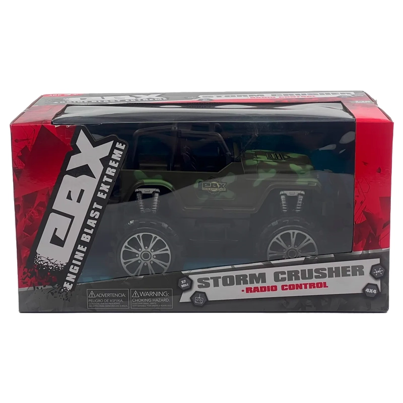 AUTO RADIO CONTROLADO 1 A 18 MILITAR STORM EBX - 5