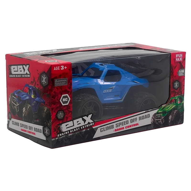 AUTO RADIO CONTROLADO 1 A 16 EBX BUGGY CLIMB SPEED ASST - 7