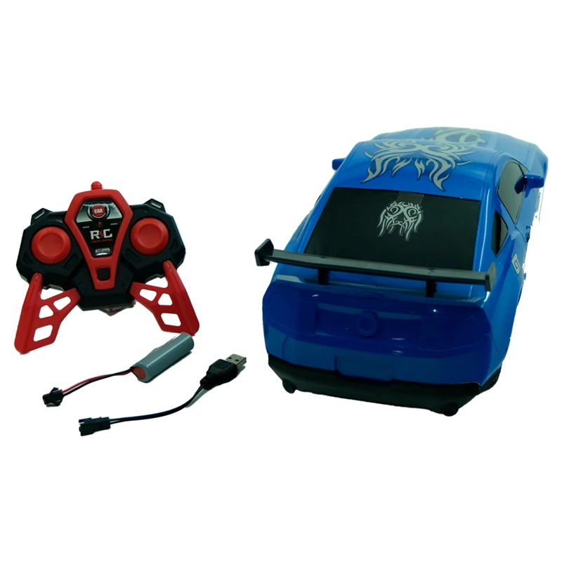 VEHICULO RC EBX 1 A 10 AZUL C/BATERIA - 1