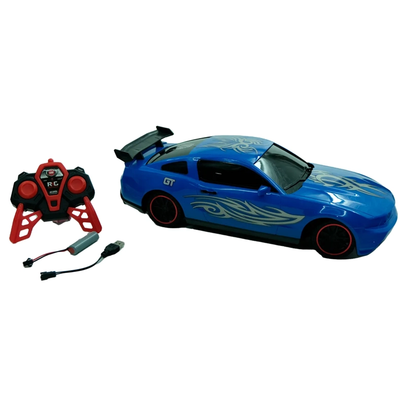 VEHICULO RC EBX 1 A 10 AZUL C/BATERIA - 2