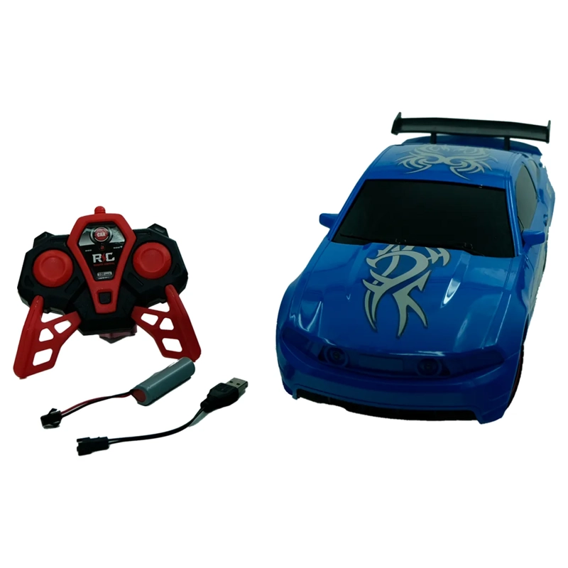 VEHICULO RC EBX 1 A 10 AZUL C/BATERIA - 3