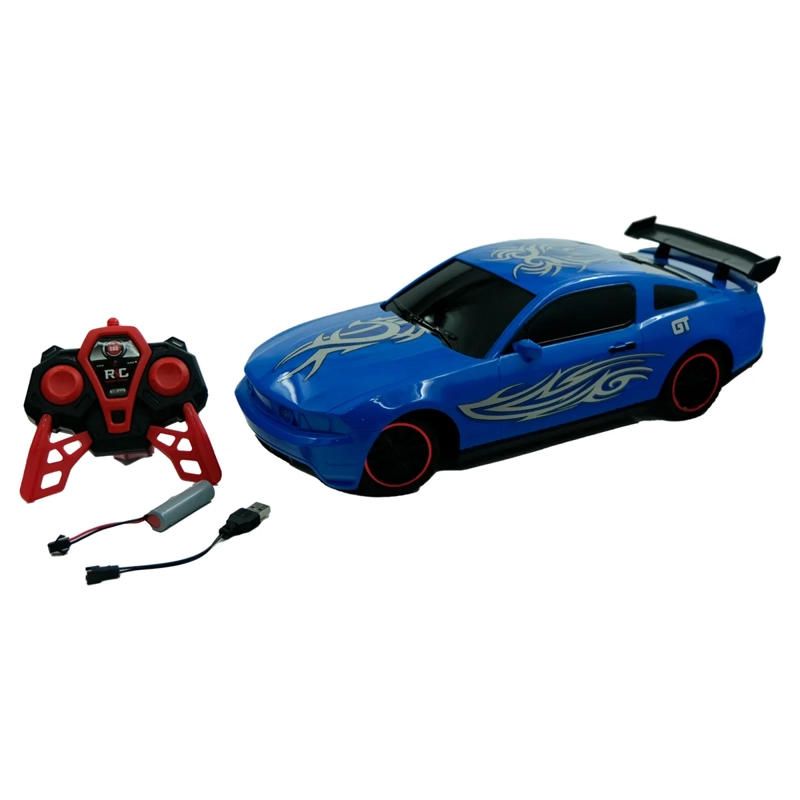 VEHICULO RC EBX 1 A 10 AZUL C/BATERIA - 4