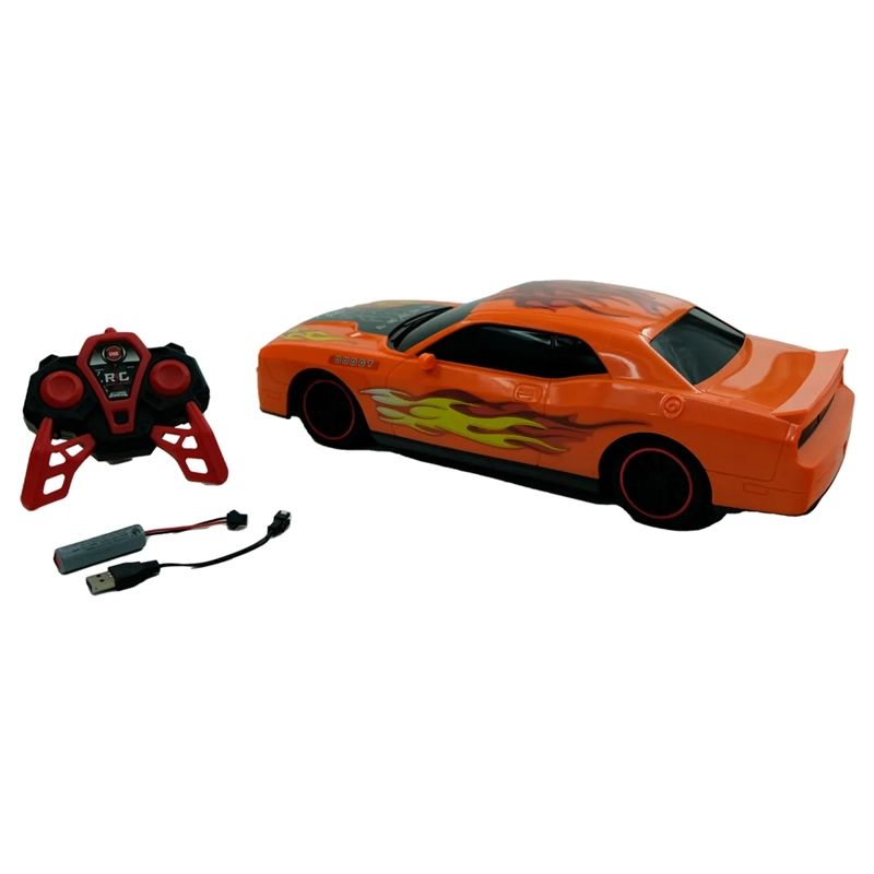 VEHICULO RC 1 A 10 NARANJO C/BATERIA - 3