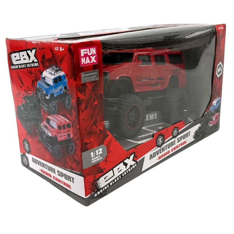 R/C CAMIONETA C/LUCES ROJA C/BATERIA - 7