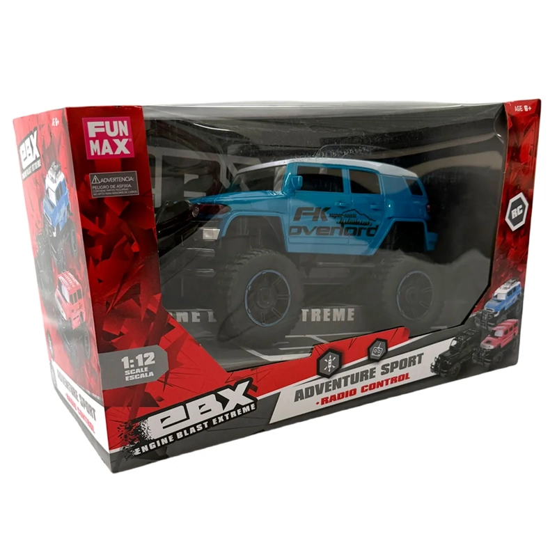 R/C CAMIONETA C/LUCES AZUL C/BATERIA - 8