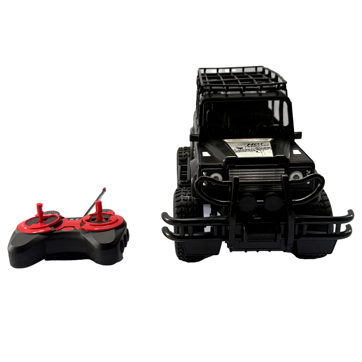 VEHÍCULO RADIO CONTROLADO CAMIONETA C/LUCES NEGRA C/BATERIA - 1