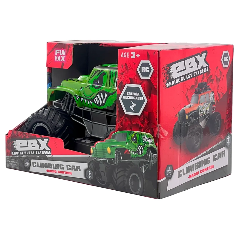RADIO CONTROLADO 1 A 16 MONSTER VRD BIG WHEEL REC - 7