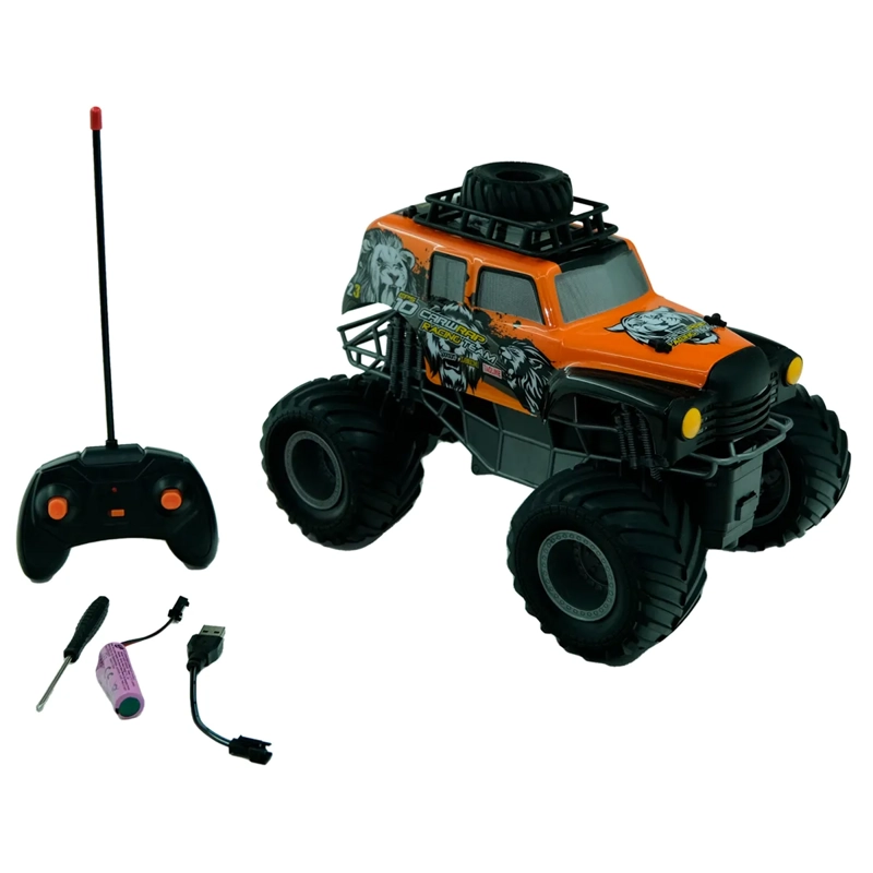 RADIO CONTROLADO MONSTER NRJO BIG WHEEL RECARGA - 5
