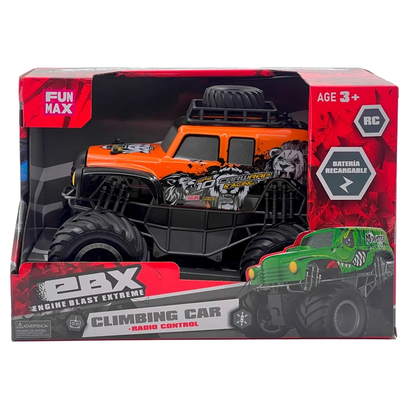 RADIO CONTROLADO MONSTER NRJO BIG WHEEL RECARGA - 6