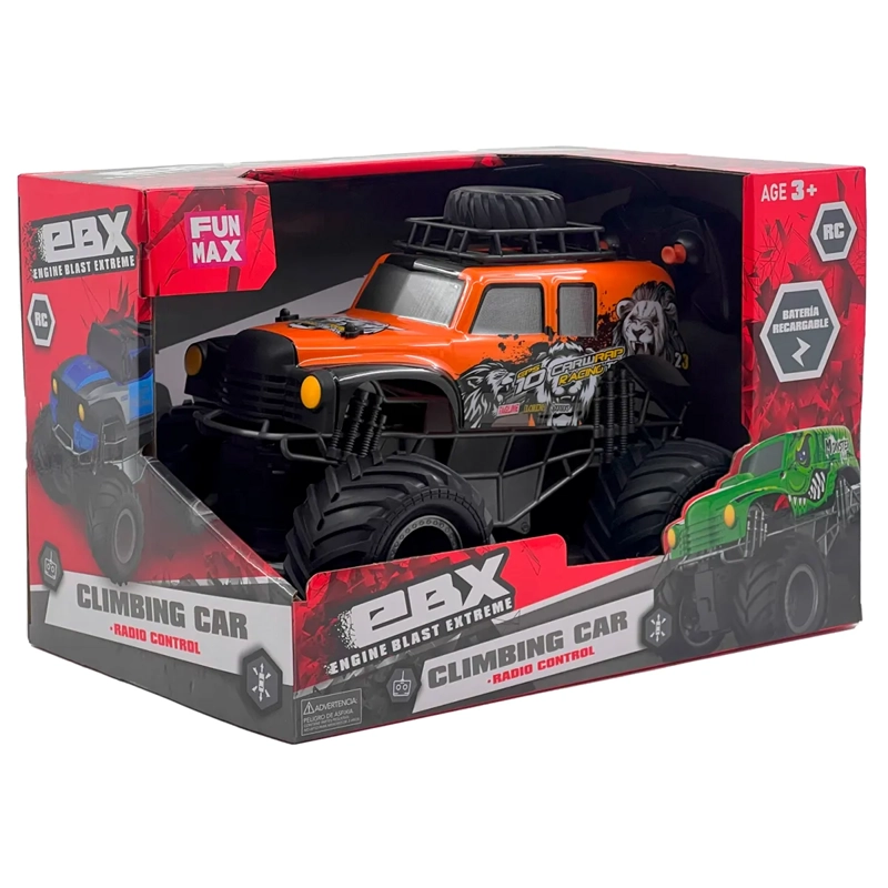 RADIO CONTROLADO MONSTER NRJO BIG WHEEL RECARGA - 7