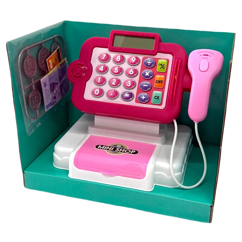 CAJA REGSITRADORA FUCSIA HF - 4