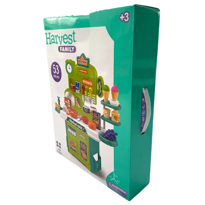 COCINA CHEF VERDE 38X50X20CM 53P - 5
