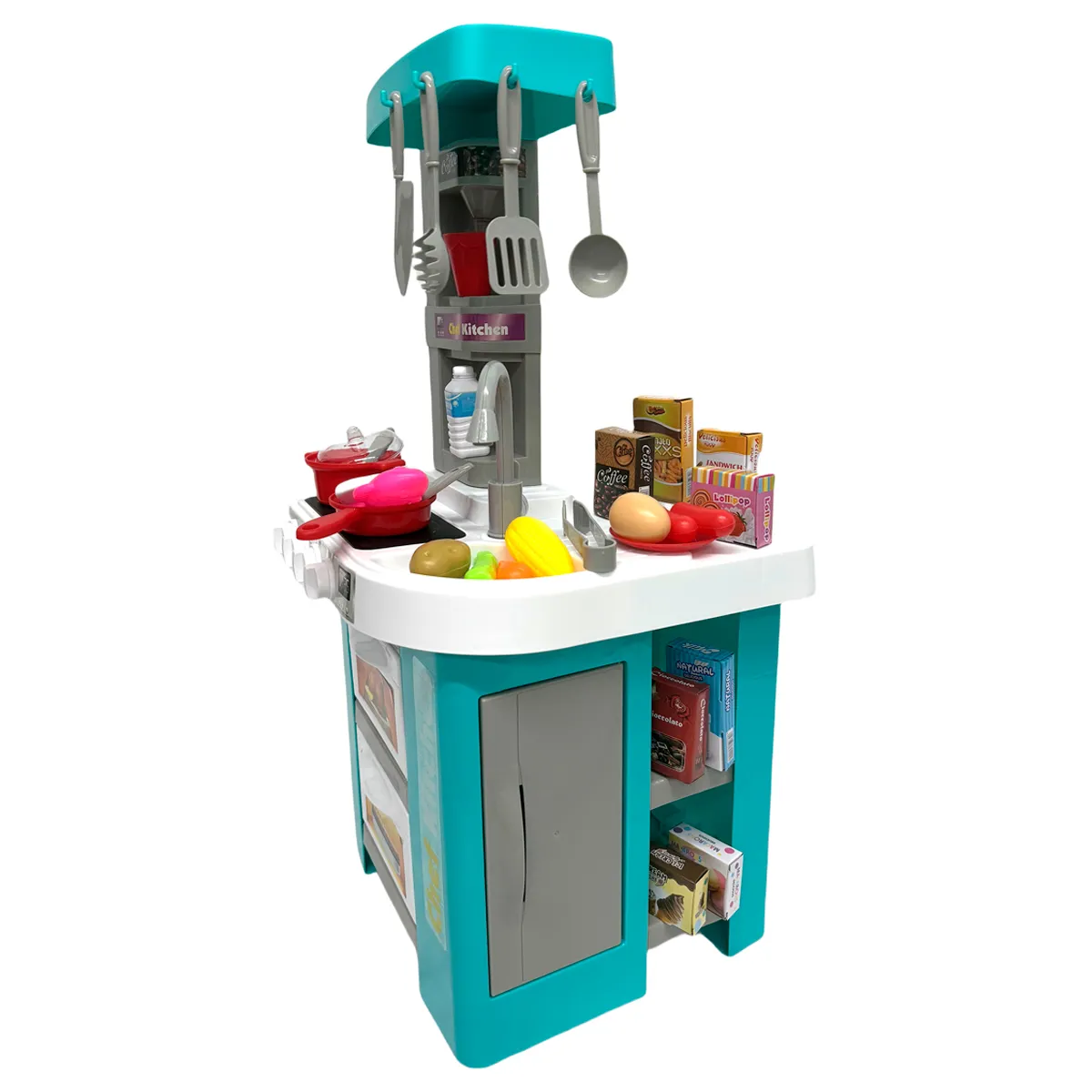 COCINA MODER LUZ Y SONIDO LLAVE AGUA - 2