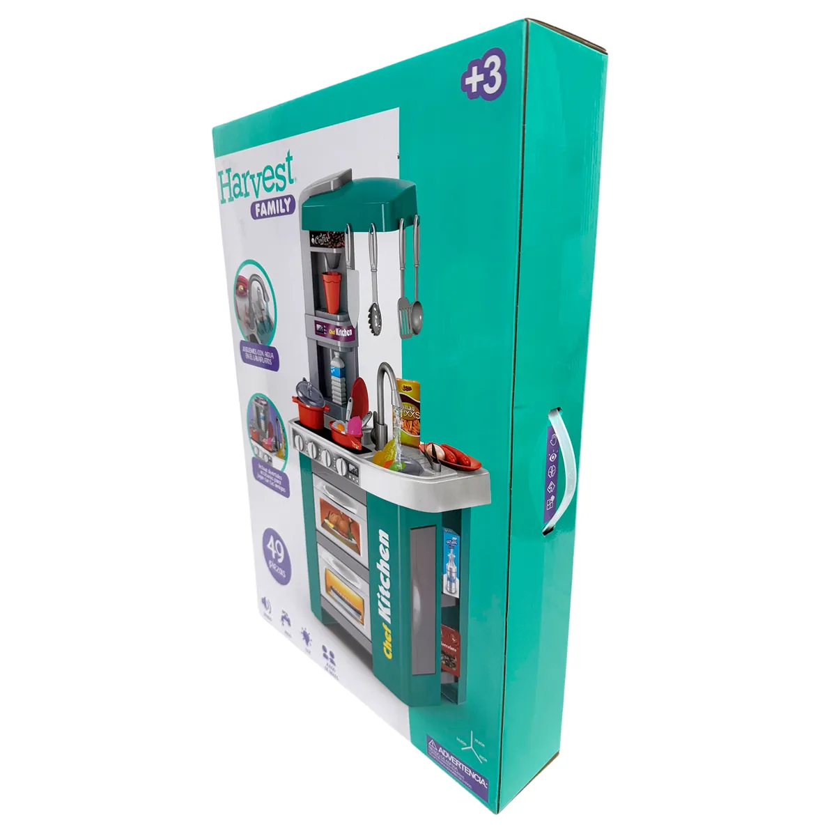 COCINA MODER LUZ Y SONIDO LLAVE AGUA - 5