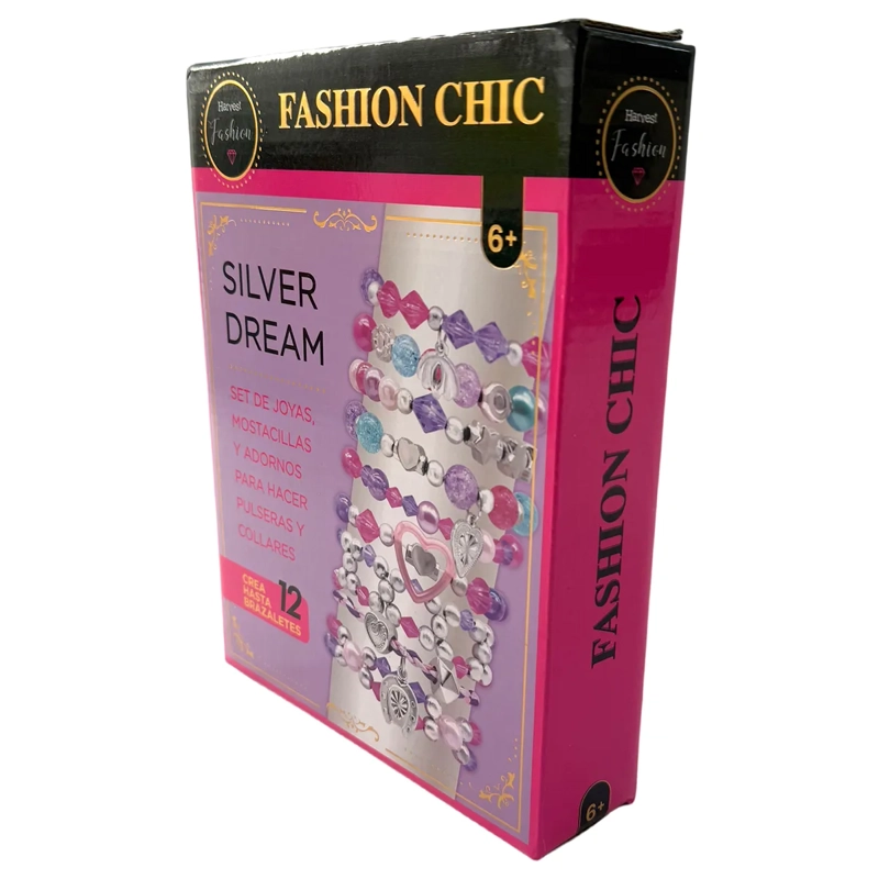 SET GIFT BRAZALETES SILV HVT FASHION - 5