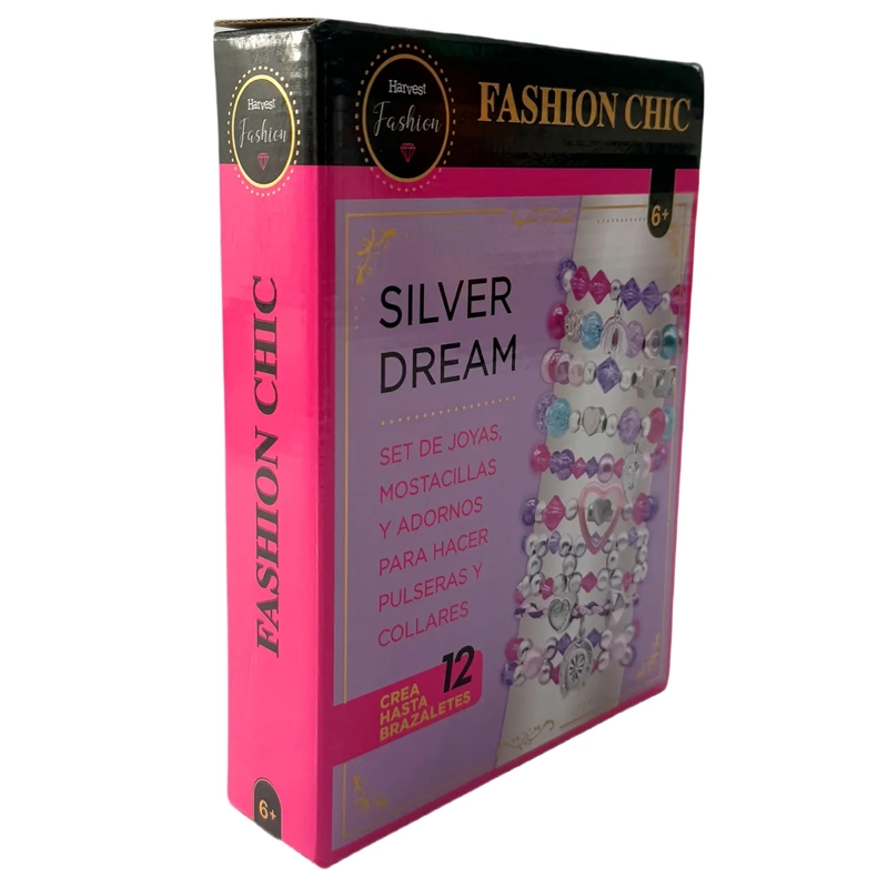 SET GIFT BRAZALETES SILV HVT FASHION - 6