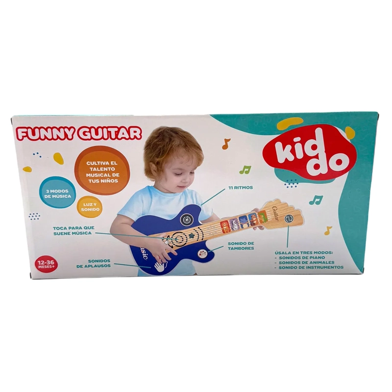 KIDDO PREMIUM GUITARRA LUZ Y SONIDO - 3
