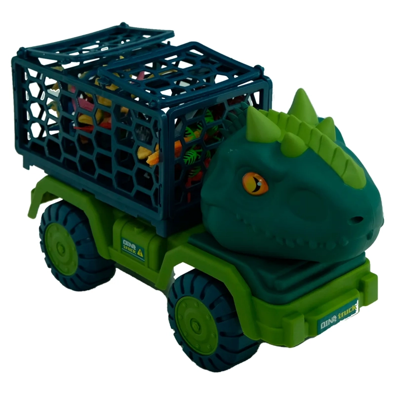 CAMION DINOSAURIO JAULA Y ACCESORIOS - 4