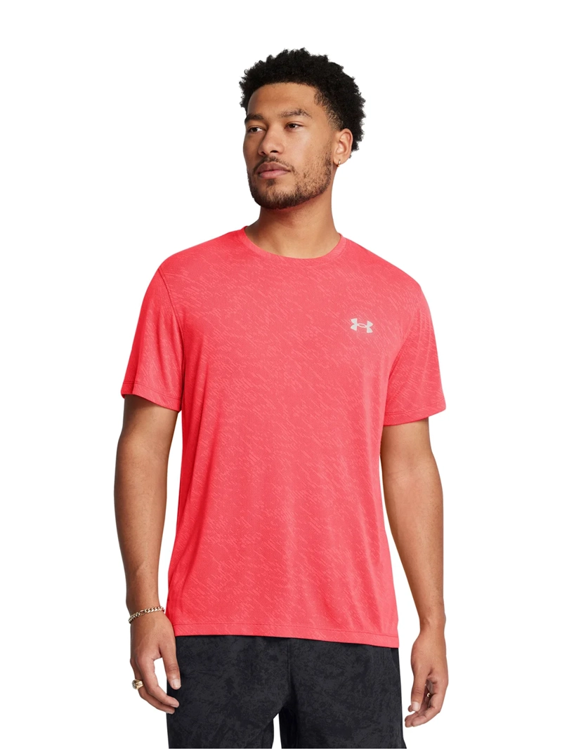 UNDER ARMOUR POLERA HOMBRE UNDER ARMOUR 1386681 ROJO MANGA CORTA LAUNCH CAMO