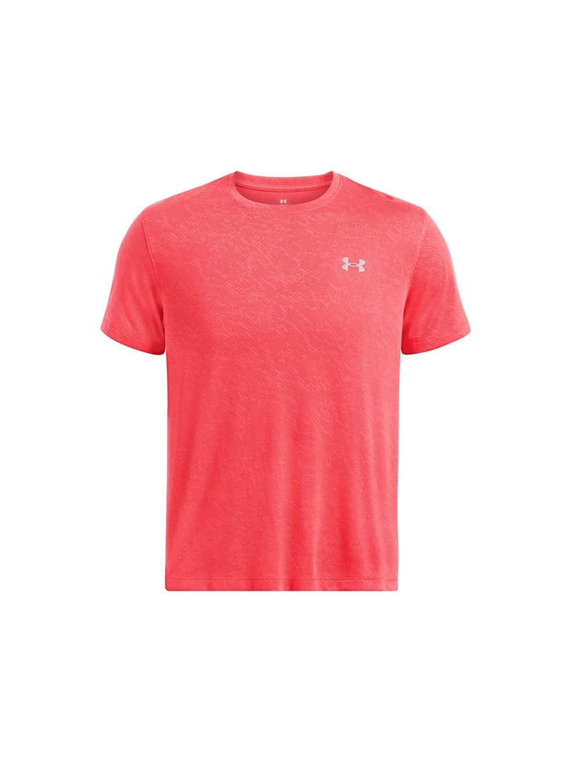 POLERA HOMBRE UNDER ARMOUR 1386681 ROJO MANGA CORTA LAUNCH CAMO - 3