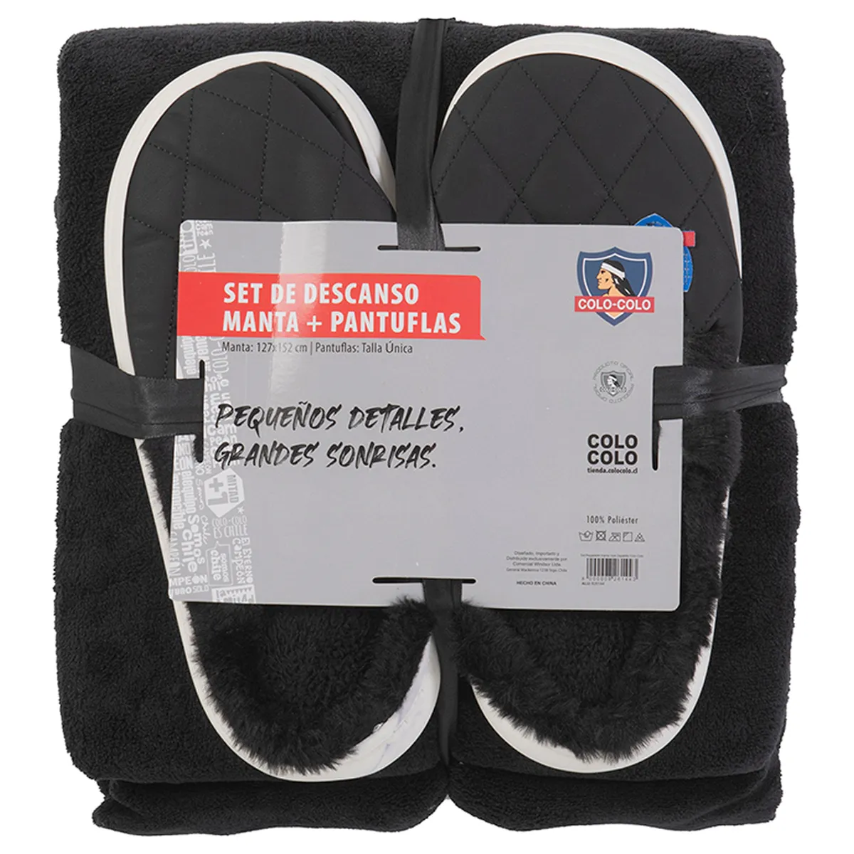 SET MASHINI MANTA + PANTUFLAS 152 X 127 CM COLO-COLO - 4