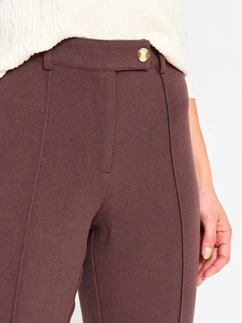 PANTALÓN RECTO MUJER CACHAREL CIERRE - 4