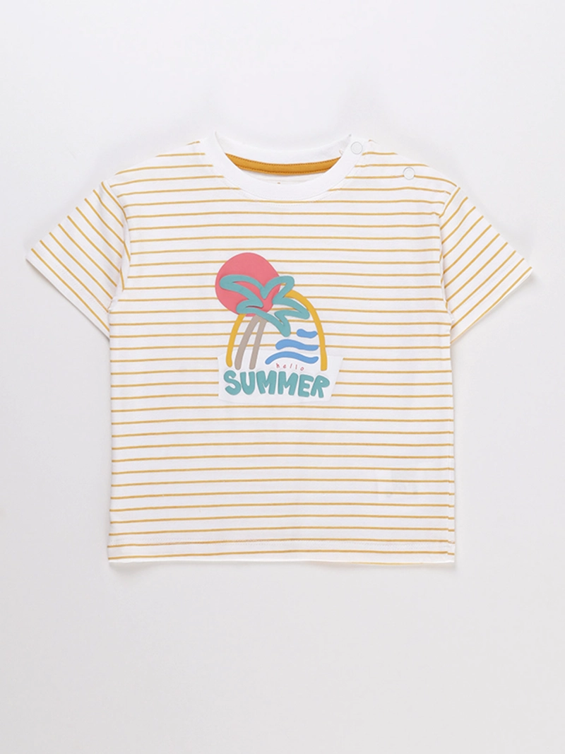 POLERA NIÑO BABY HARVEST RAYAS - 1