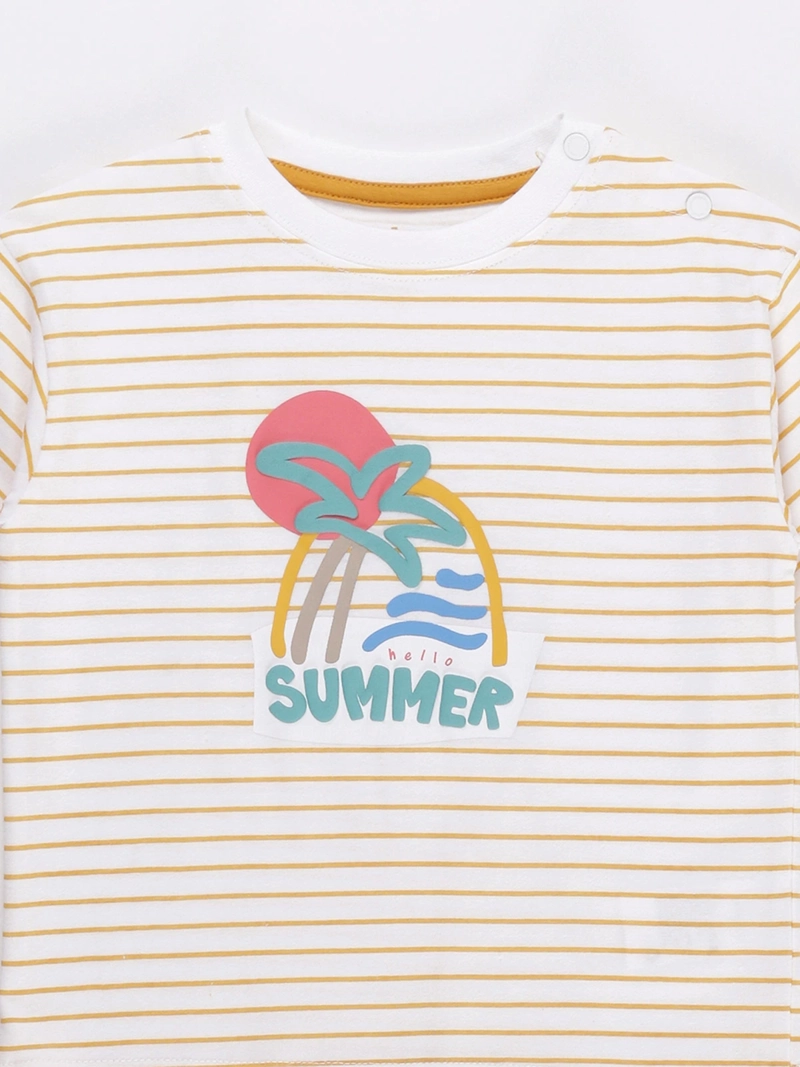POLERA NIÑO BABY HARVEST RAYAS - 3