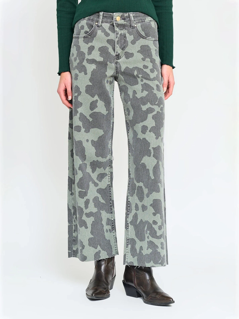 JEANS MUJER BARBADOS PRINT ALGODÓN  - 2