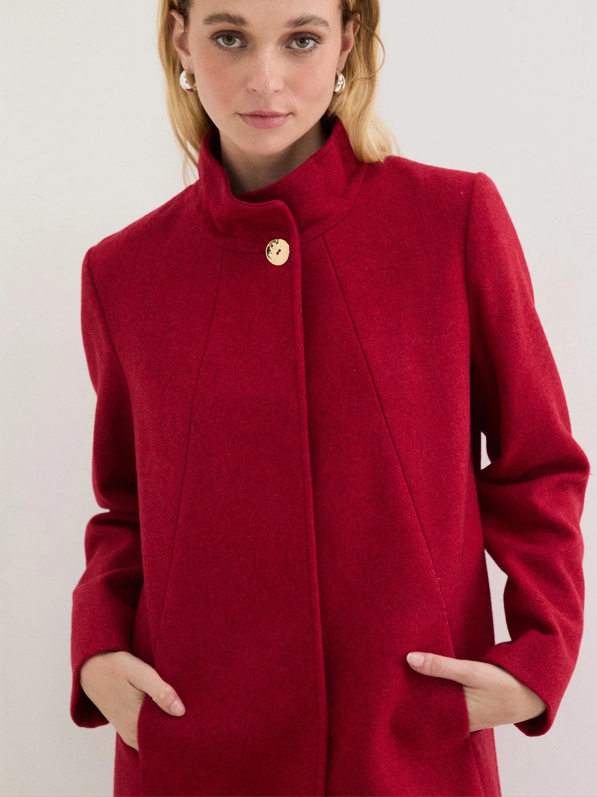 ABRIGO MUJER ASH CUELLO ALTO - 4