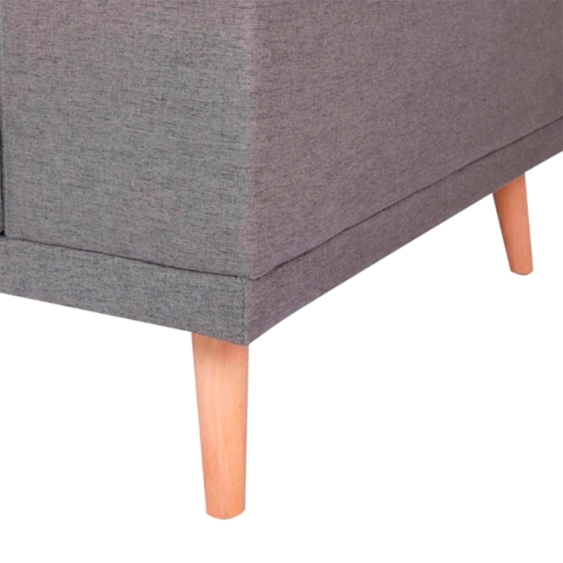 SOFÁ RIPLEY HOME MARÍA + PUFF GRIS - 7