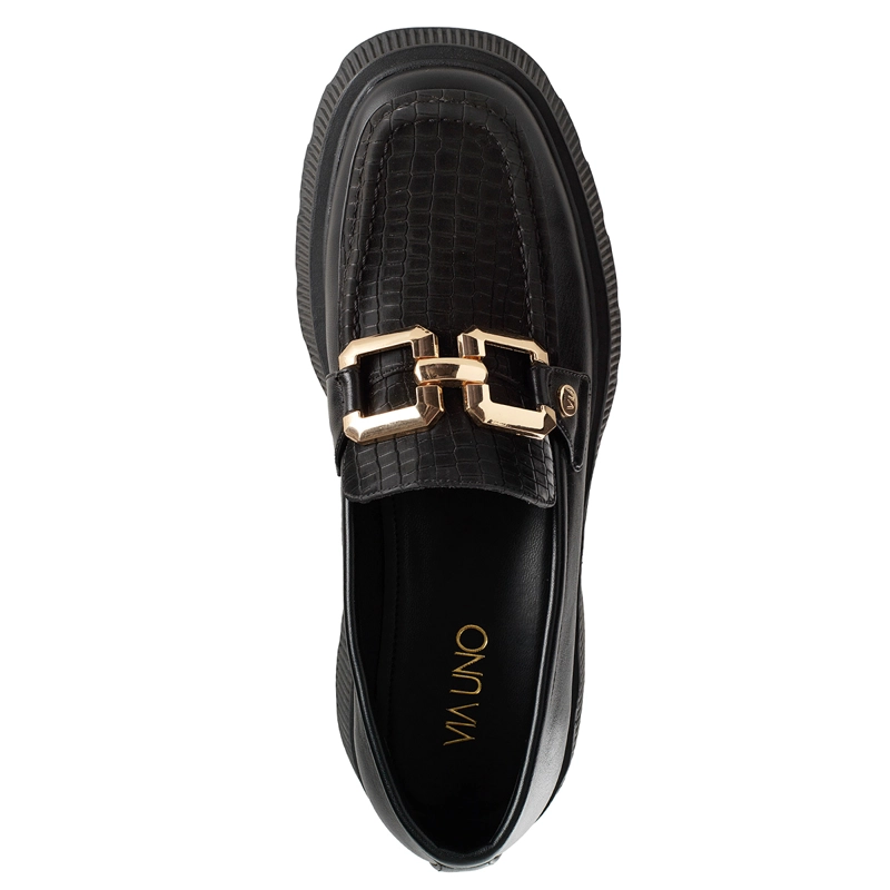 MOCASINES MUJER VIA UNO FORMALES 22631503   - 4