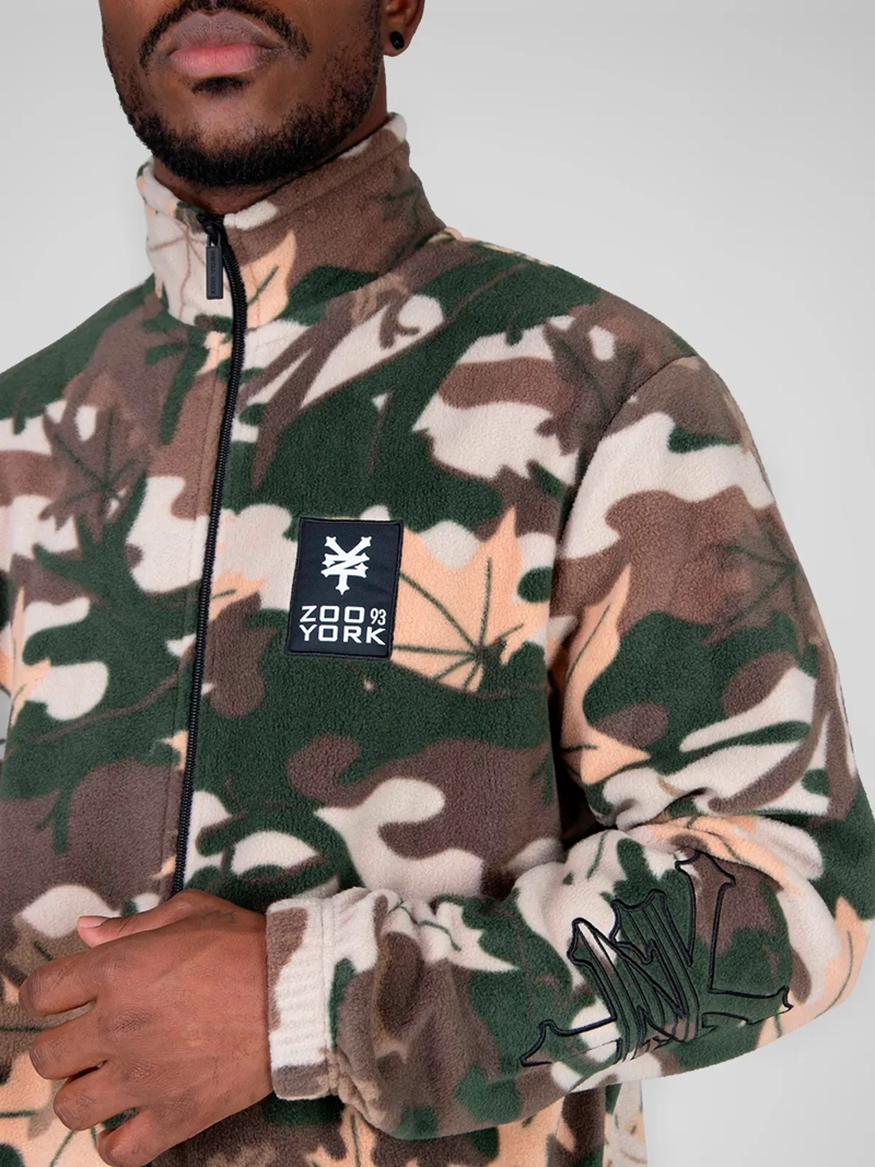POLERÓN HOMBRE ZOO YORK FULL ZIPPER CON DISEÑO URBANO - 3