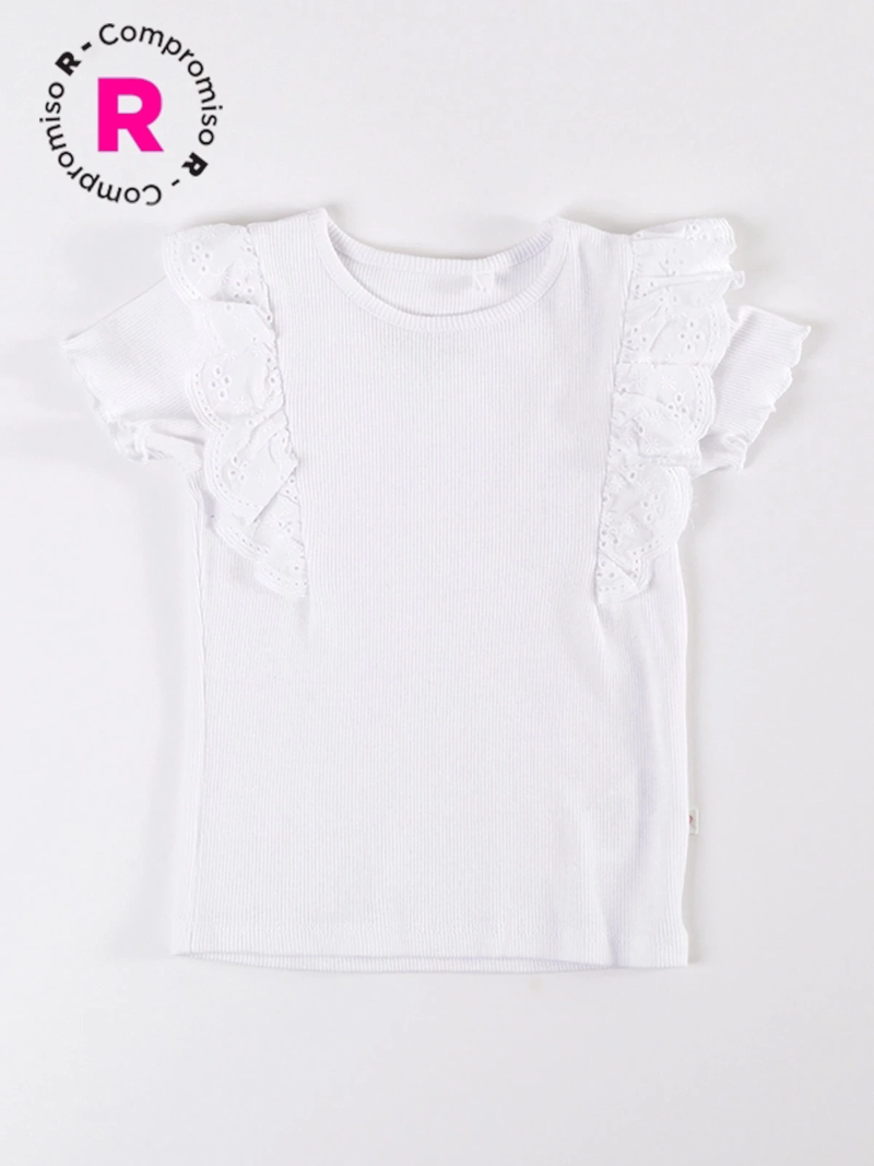POLERA MANGA CORTA NIÑA BABY HARVEST - 1