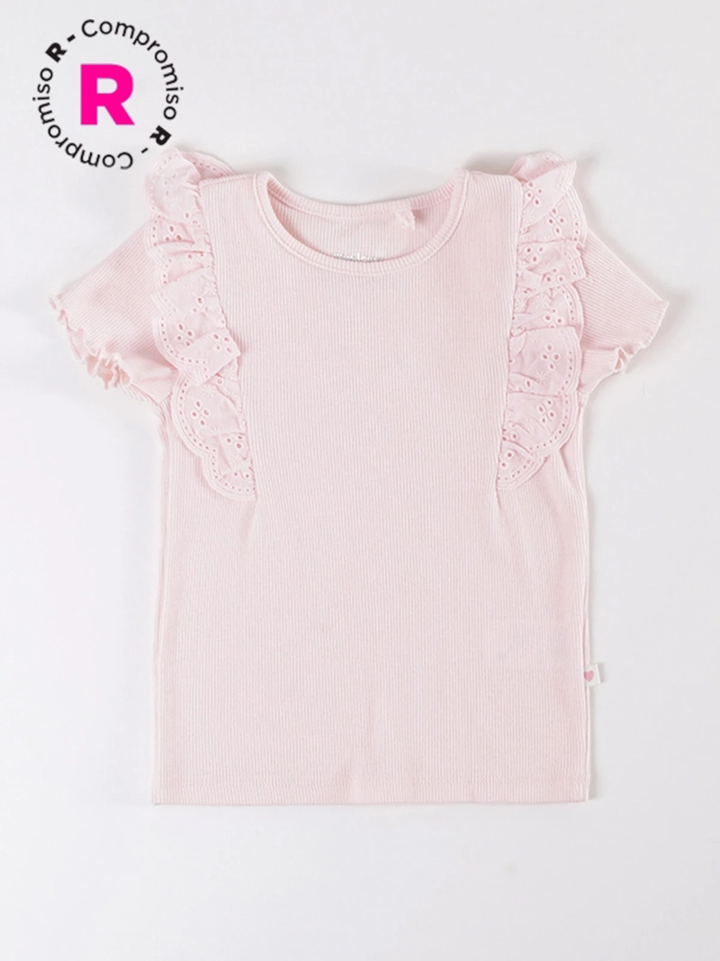 POLERA MANGA CORTA NIÑA BABY HARVEST - 1