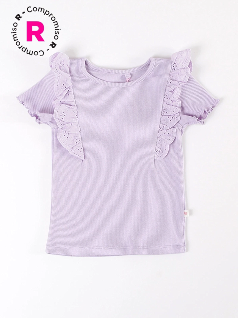 POLERA MANGA CORTA NIÑA BABY HARVEST - 1