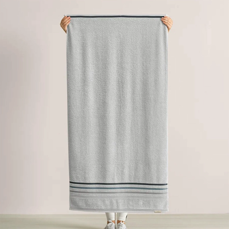 TOALLA DE MANO KARSTEN LUMINA 48X80 CM GRIS - 3