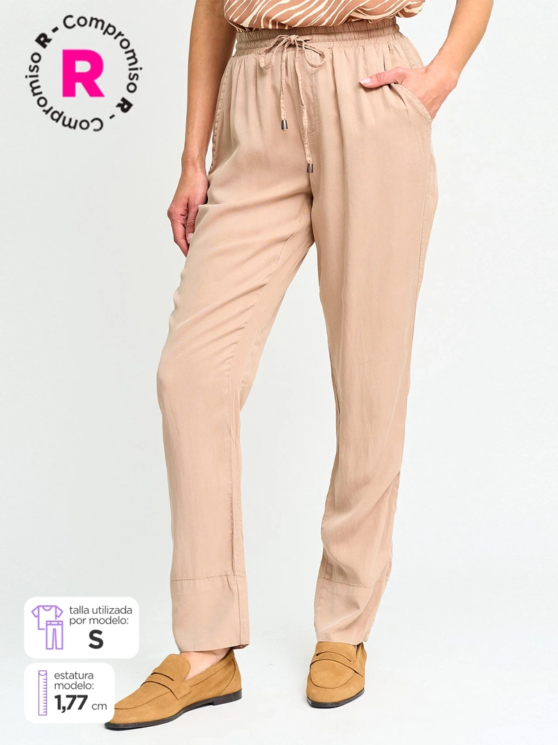 PANTALÓN MUJER AZIZ ANCHO - 1