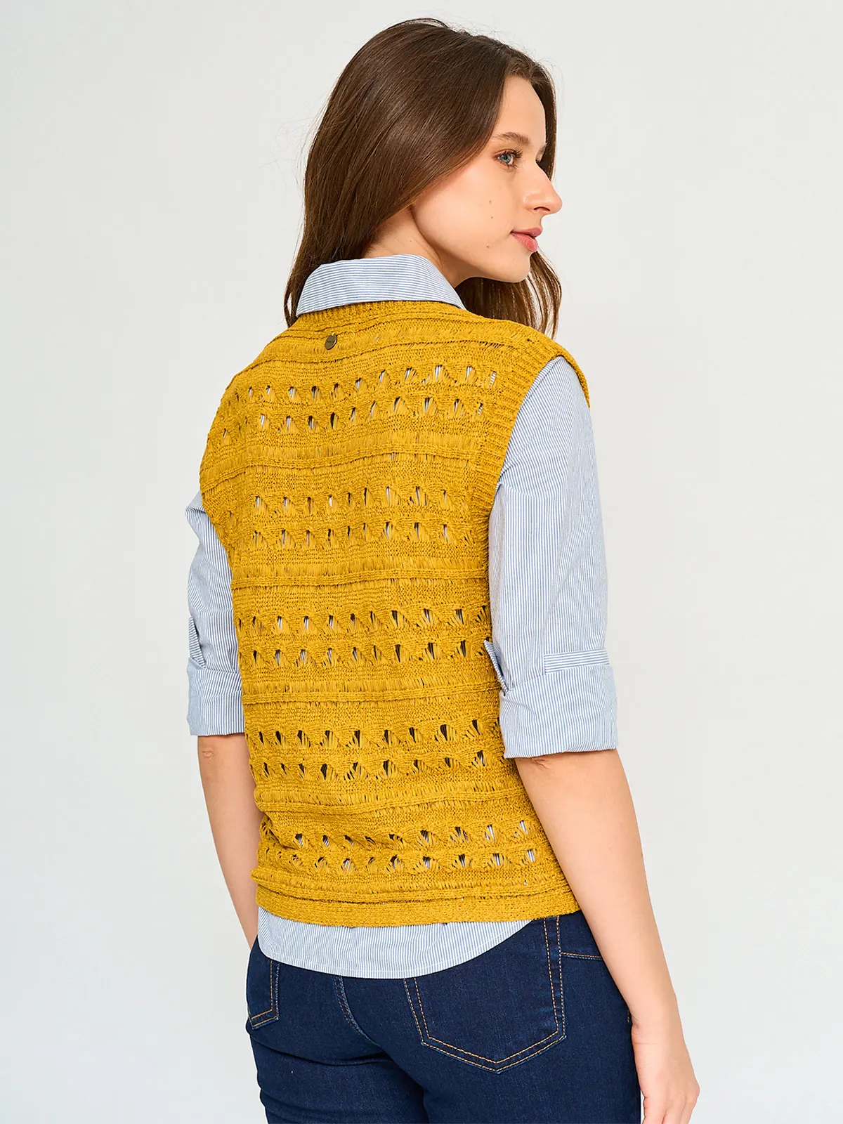 SWEATER MUJER REGATTA SIN MANGAS CALADO - 2