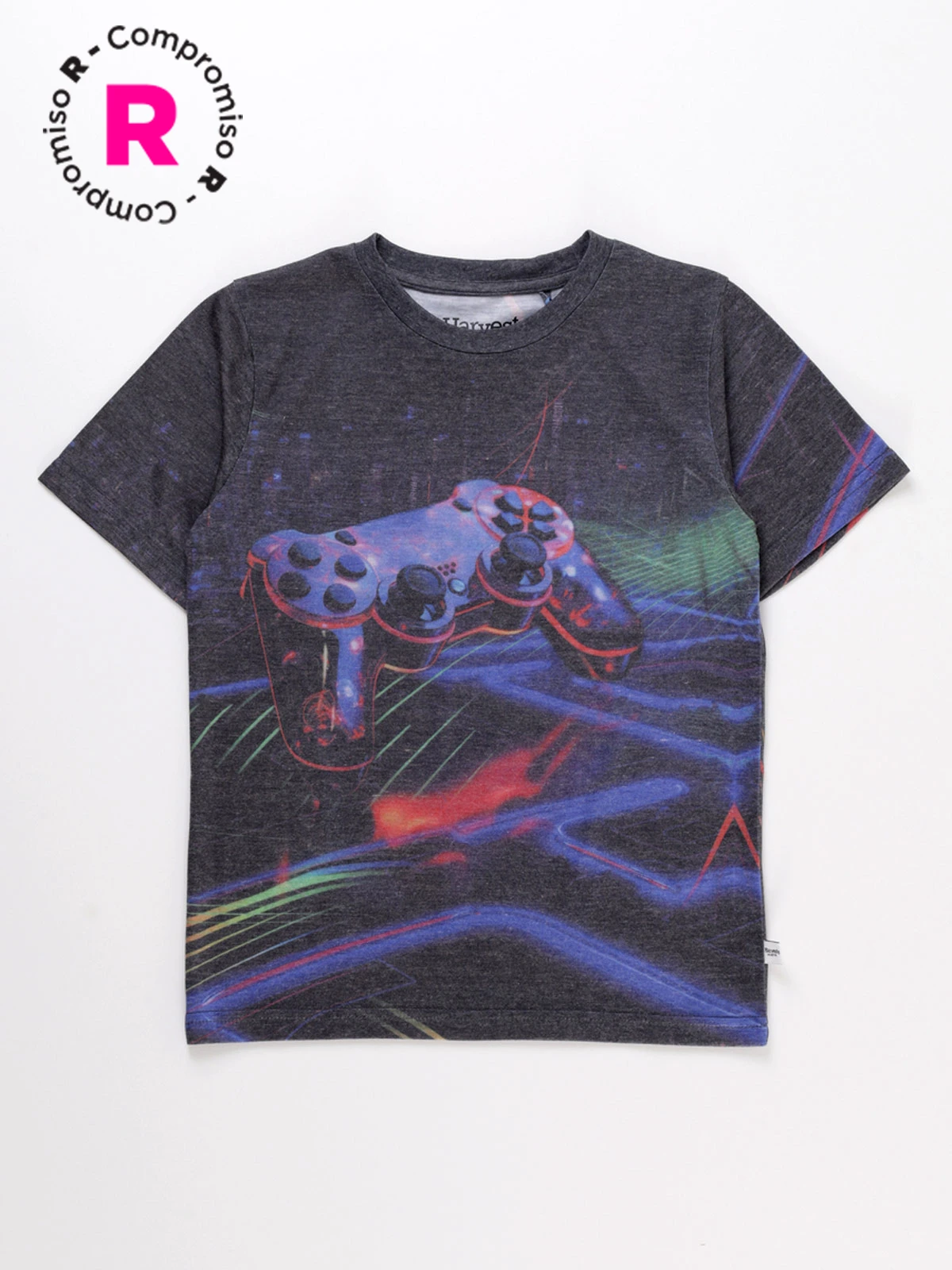 POLERA MANGA CORTA NIÑO HARVEST