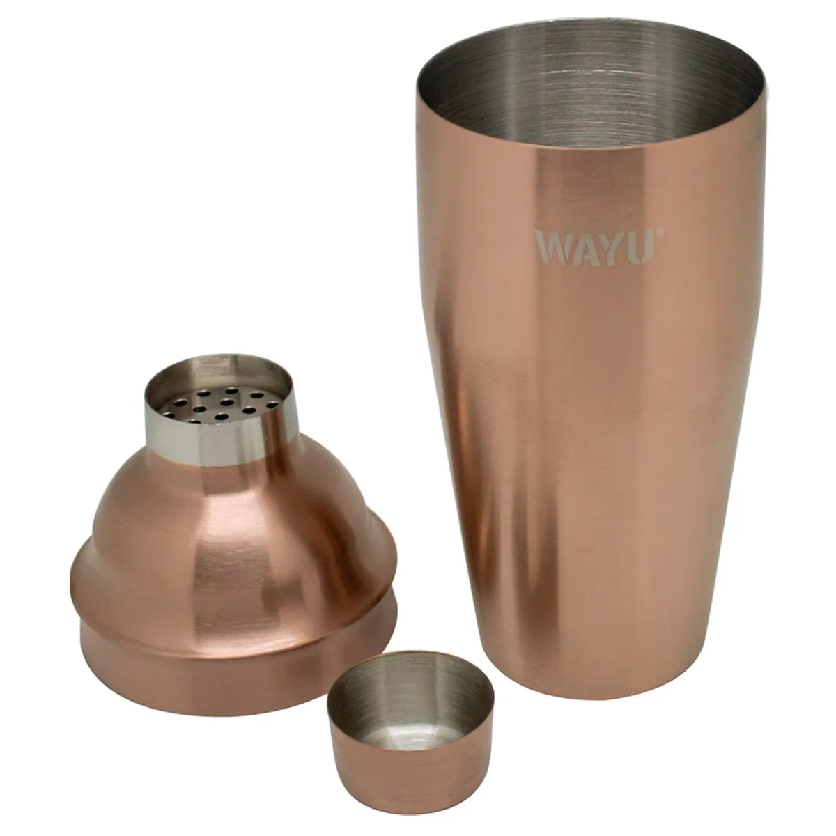 COCTELERA WAYU 750ML COPPER ACERO INOXIDABLE DORADO - 2