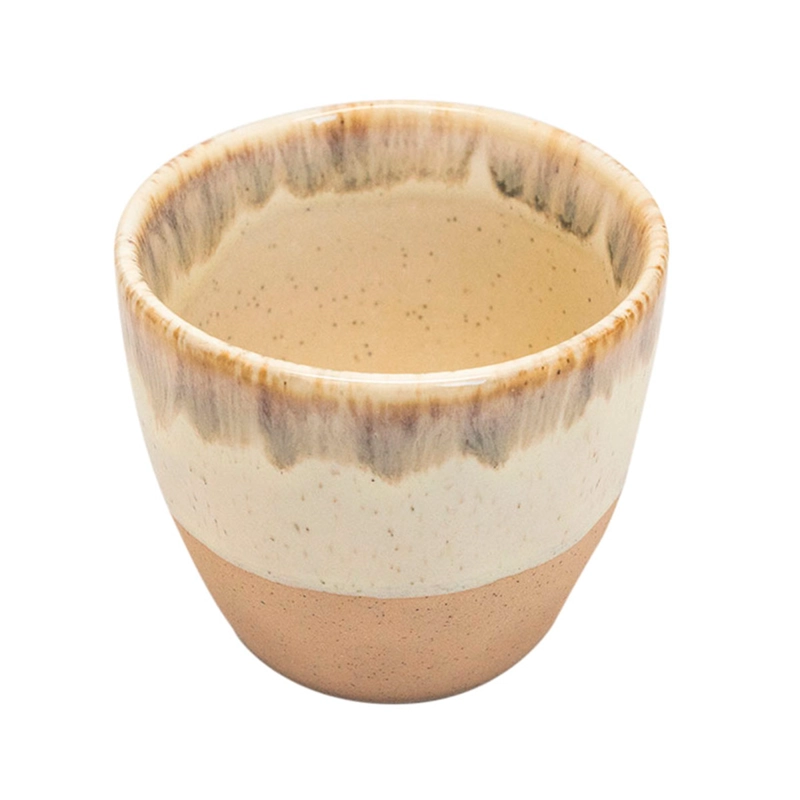 SET X4 VASOS WAYU CERÁMICA BEIGE - 3