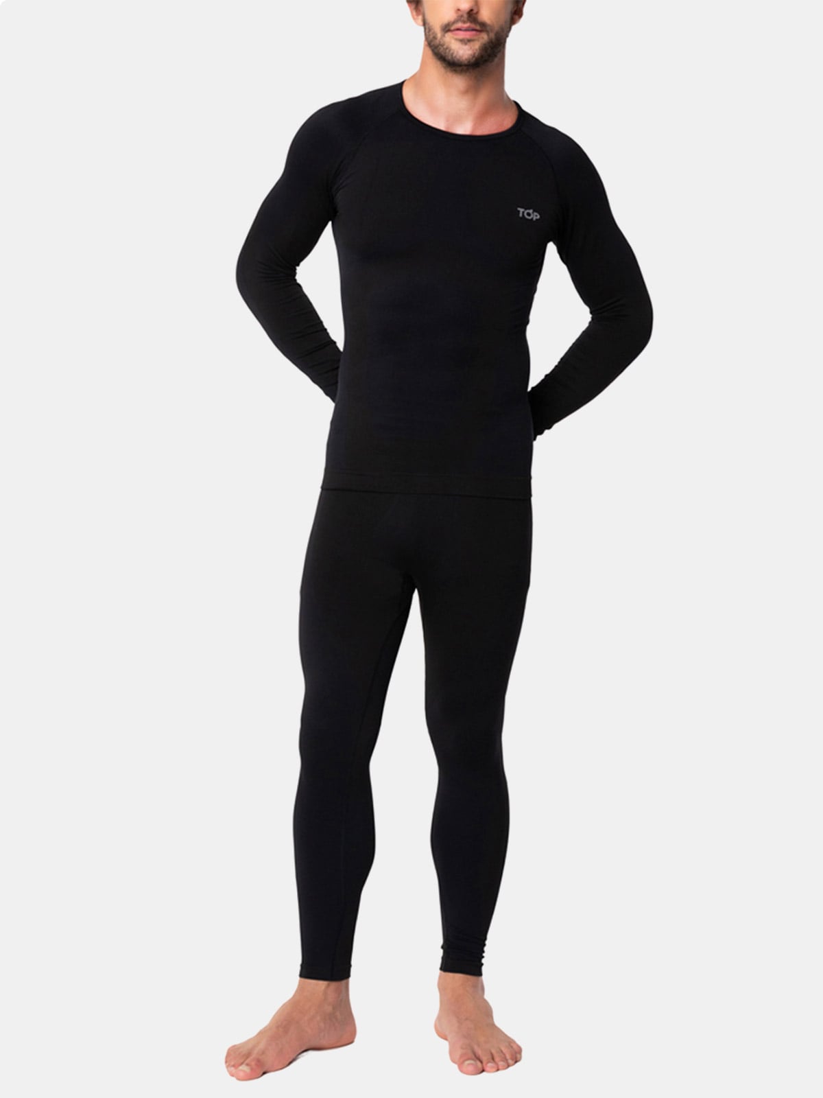 PRIMERA CAPA HOMBRE TOP NEGRO 186MCOB25C1 - 1