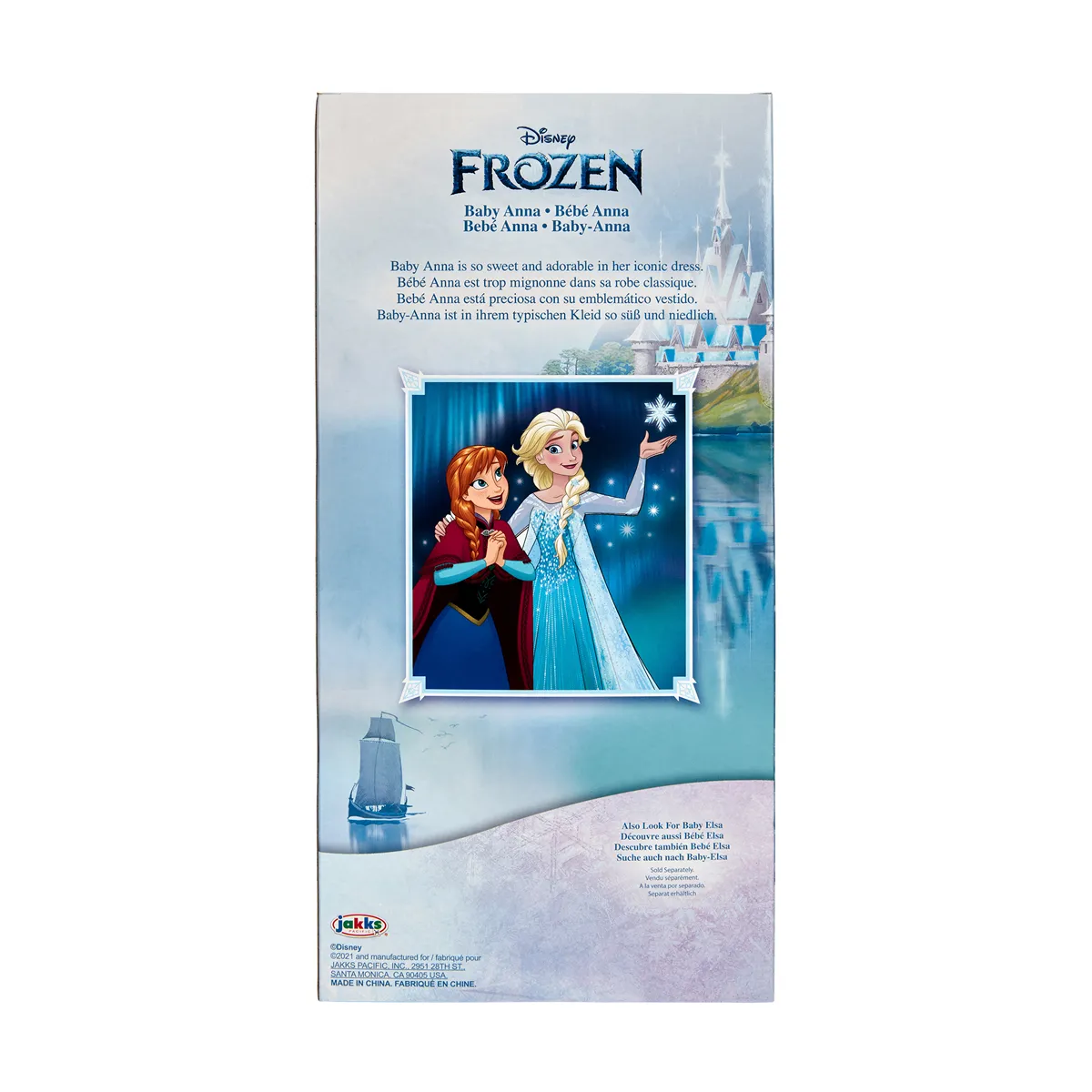 BABY PRINCESA ELSA/ANA ASST - 6