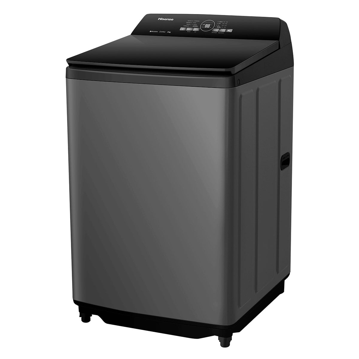 LAVADORA CARGA SUPERIOR HISENSE WT3I2123UT 21KG GRIS - 2
