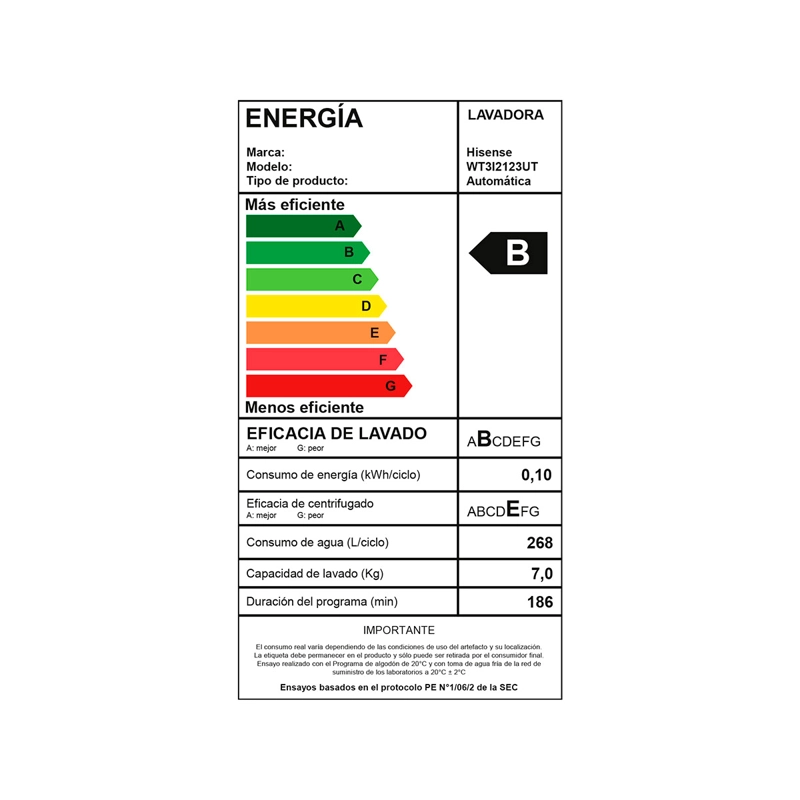 LAVADORA CARGA SUPERIOR HISENSE WT3I2123UT 21KG GRIS - 15