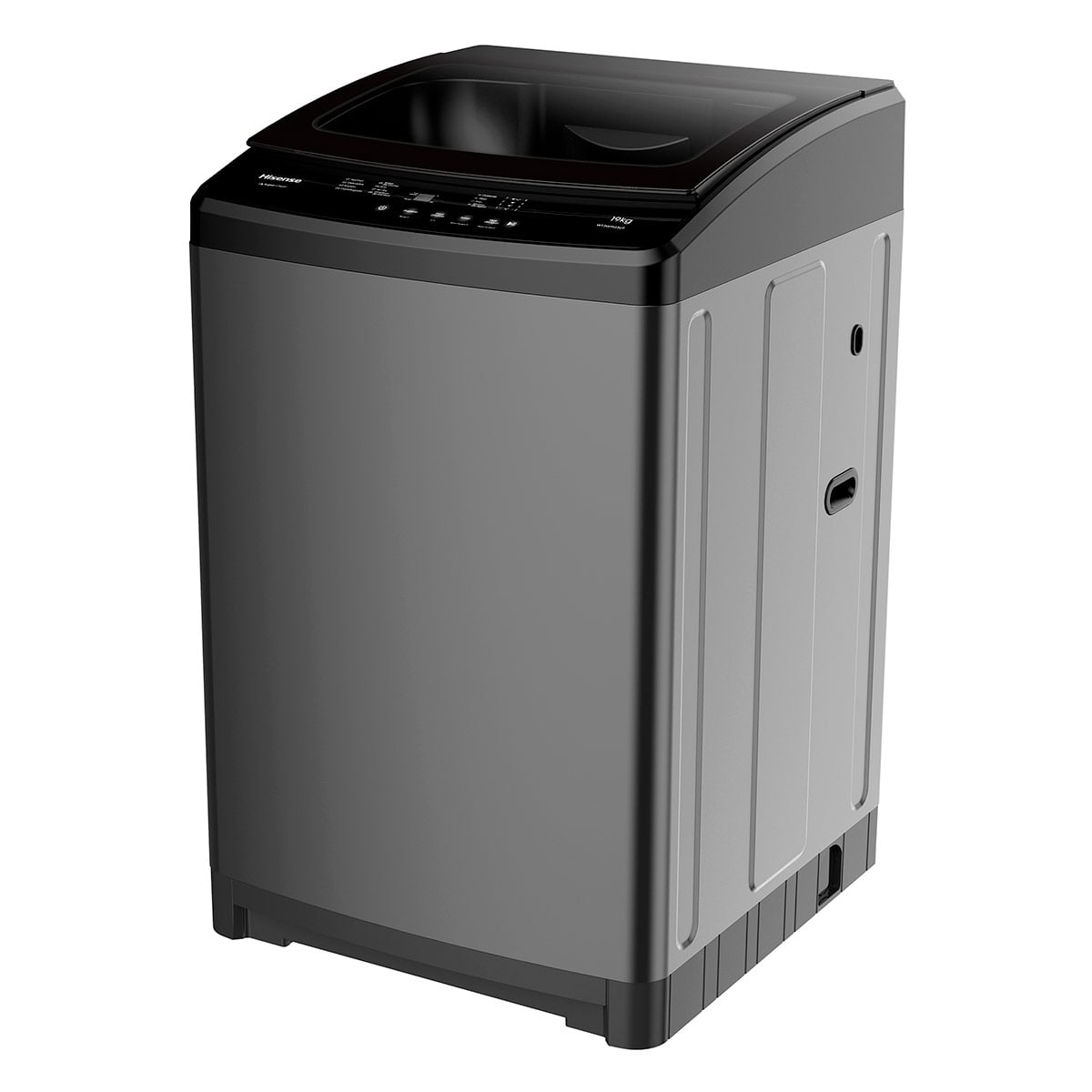 LAVADORA CARGA SUPERIOR HISENSE WT3W1923UT 19KG GRAFITO - 2