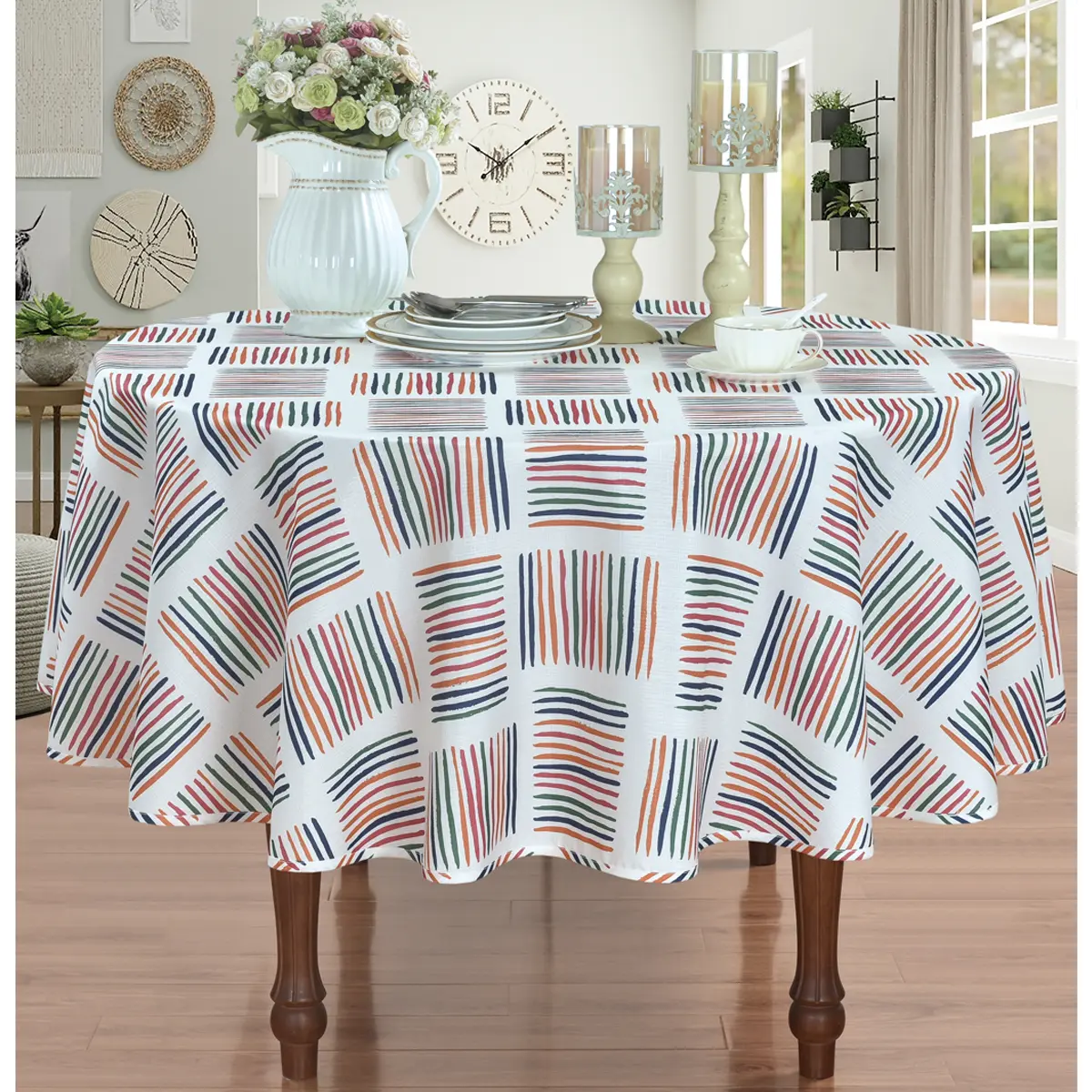 MANTEL RIPLEY HOME LÍNEAS REDONDO 180CM - 1