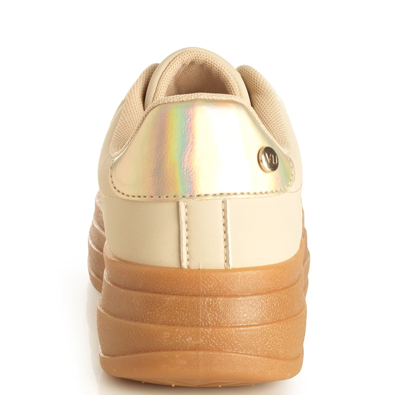 ZAPATILLAS MUJER VIA UNO CASUAL DORADO 22641702  - 3